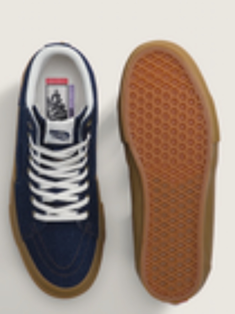 VANS off the wall mens hi top sneakers - Picture 3 of 5
